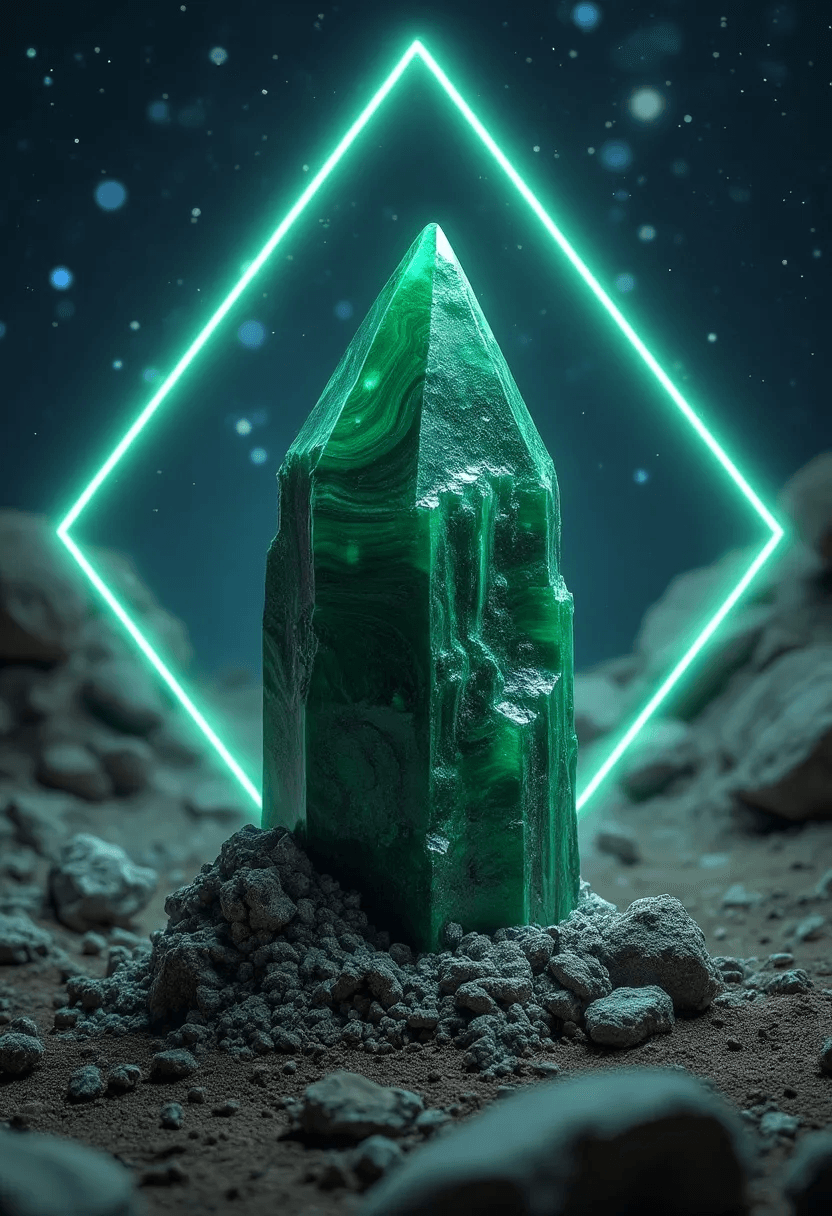 Celestial Crystals: Cosmic Healing, Neon Dreaming
