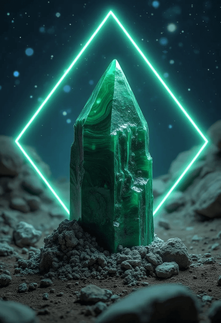 Celestial Crystals: Cosmic Healing, Neon Dreaming