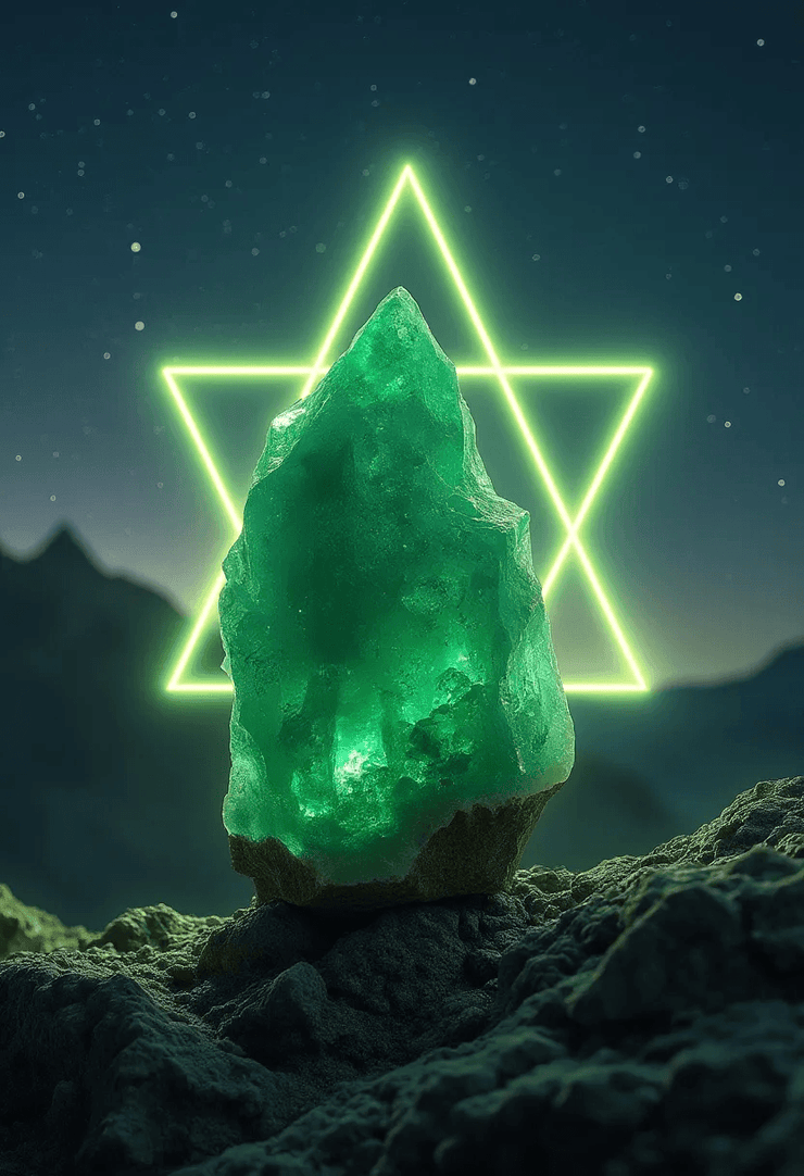 Celestial Crystals: Cosmic Healing, Neon Dreaming